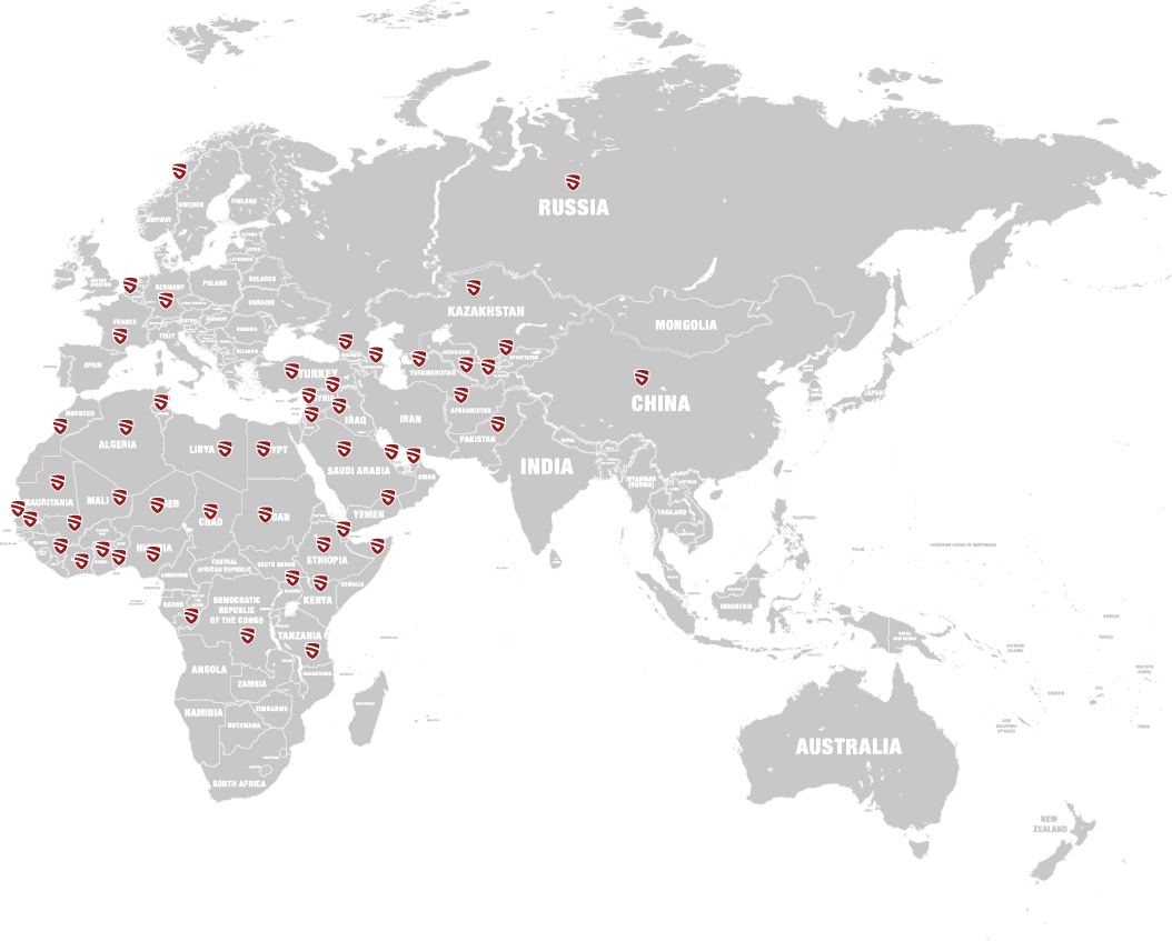 ACR Drilling Earth Map