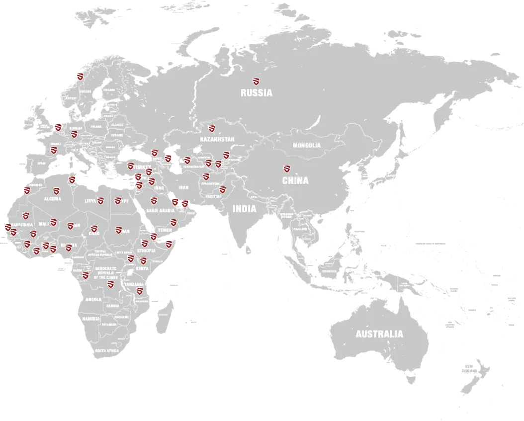 ACR Drilling Earth Map